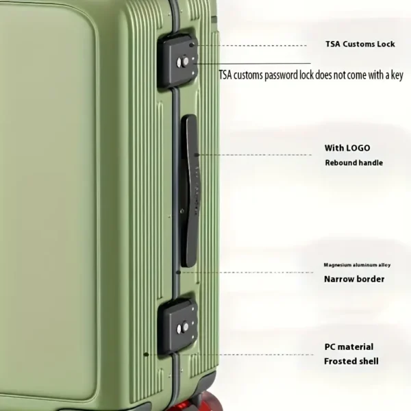 20 Inch Cabin Size Frame Suitcase