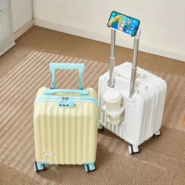 14 Inch Small Suitcase with 3 Segment Adjustable Handle
