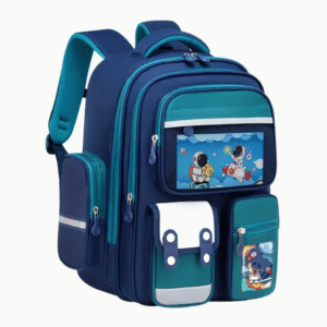 Cosmic Trendy Unisex Backpack  Large Capacity Lightweight Shoulder Bag in Green