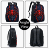 3 Piece Original Spider Print Backpack Set