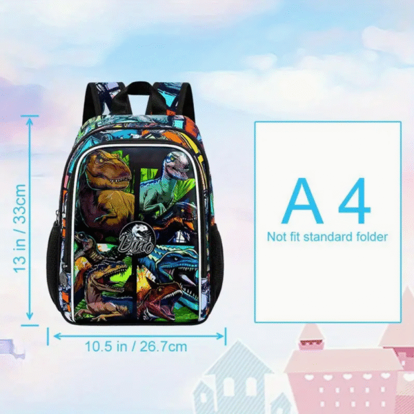 Dinosaur Print Kindergarten Backpack