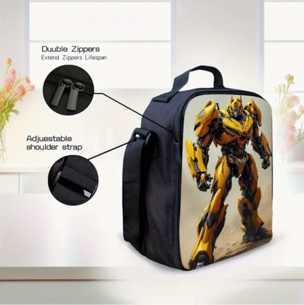 3 Piece Bambo Bee Printed Backpack Set