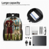 3 Piece Soccer Rival Themed Backpack Set