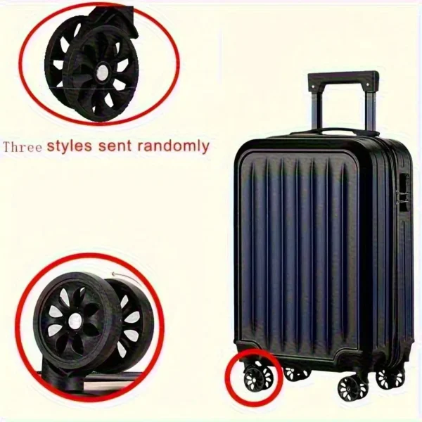 20 Inch Heavy Duty Hard Shell Suitcase with Spinner Wheels